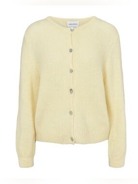 American Dreams 🇮🇹 - Susan Alpaca Cardigan Light Yellow